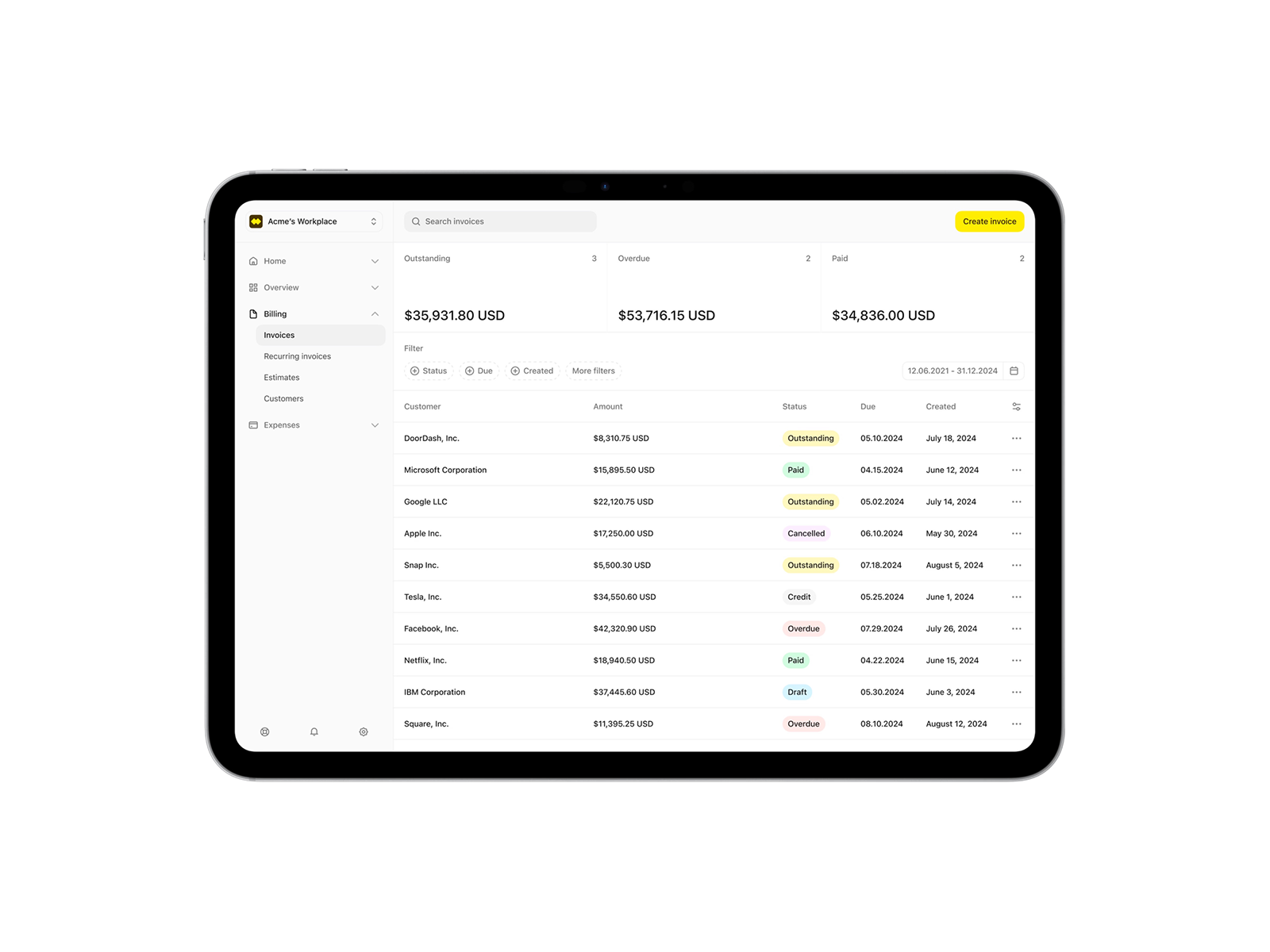 Modern CRM AI Dashboard