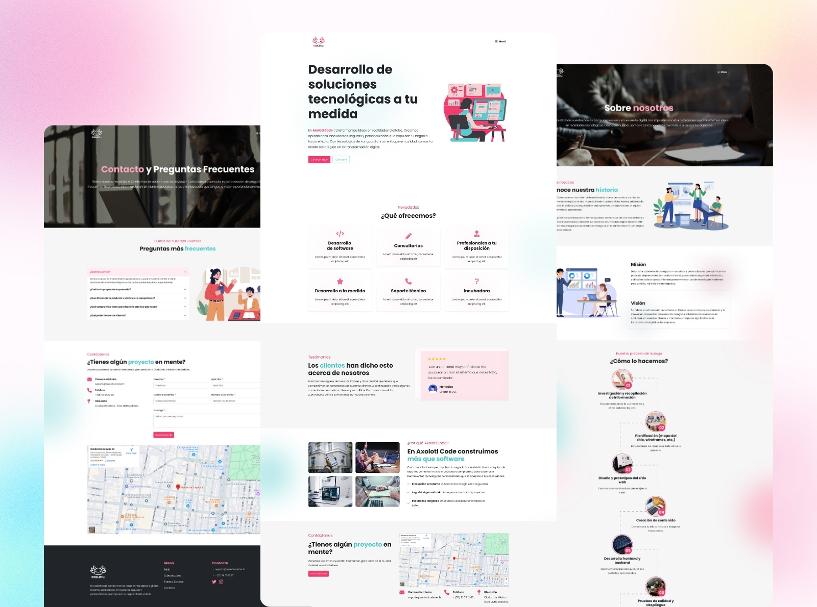 Example of Corporate Web Figma & Bootstrap Template