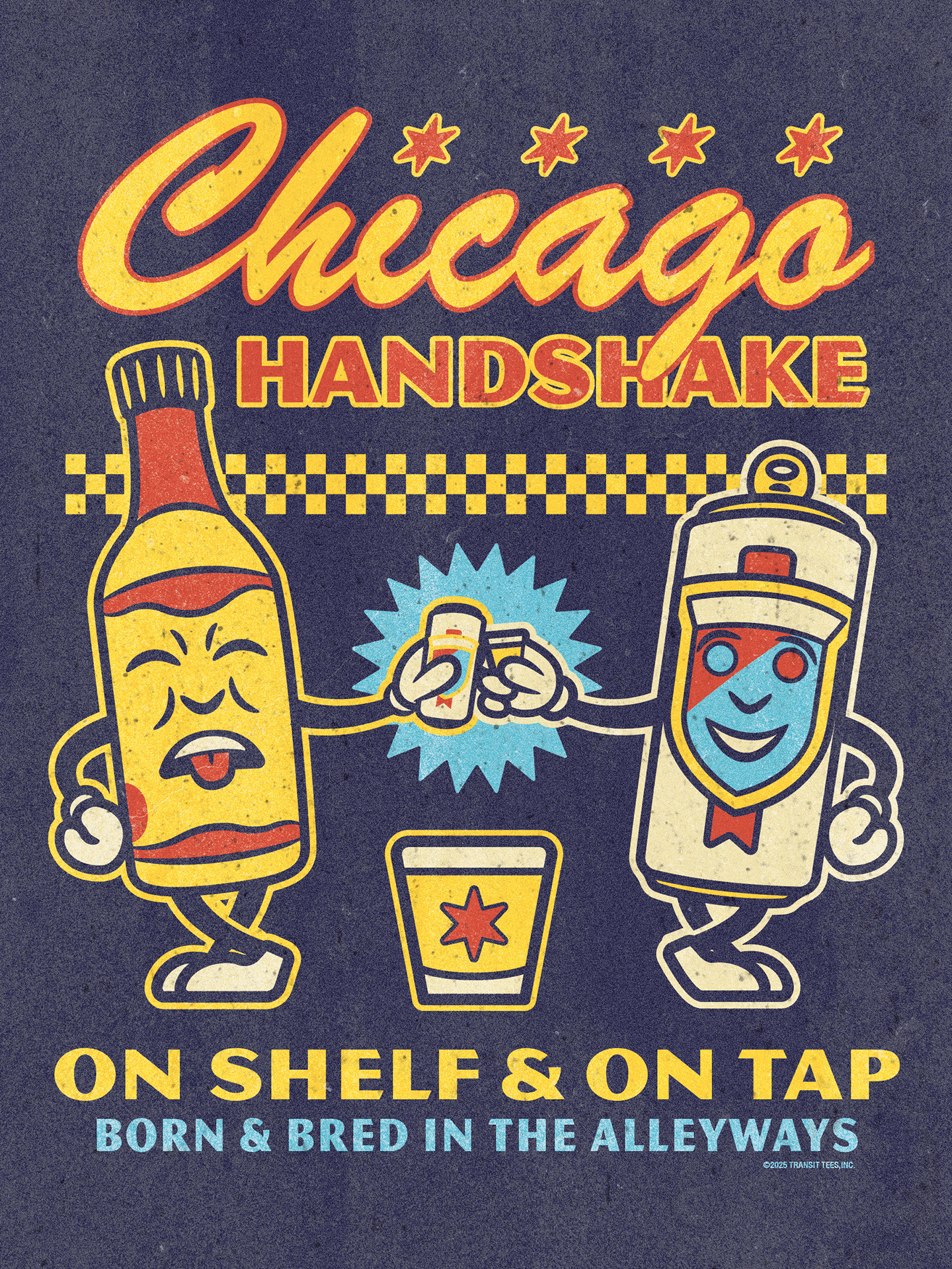 Chicago Handshake - Mascots Refresh