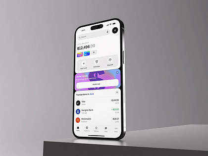 Mobile Payment Assistant Application UI