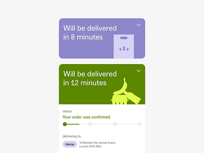 Food Delivery App UI