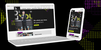 Douglas College new homepage