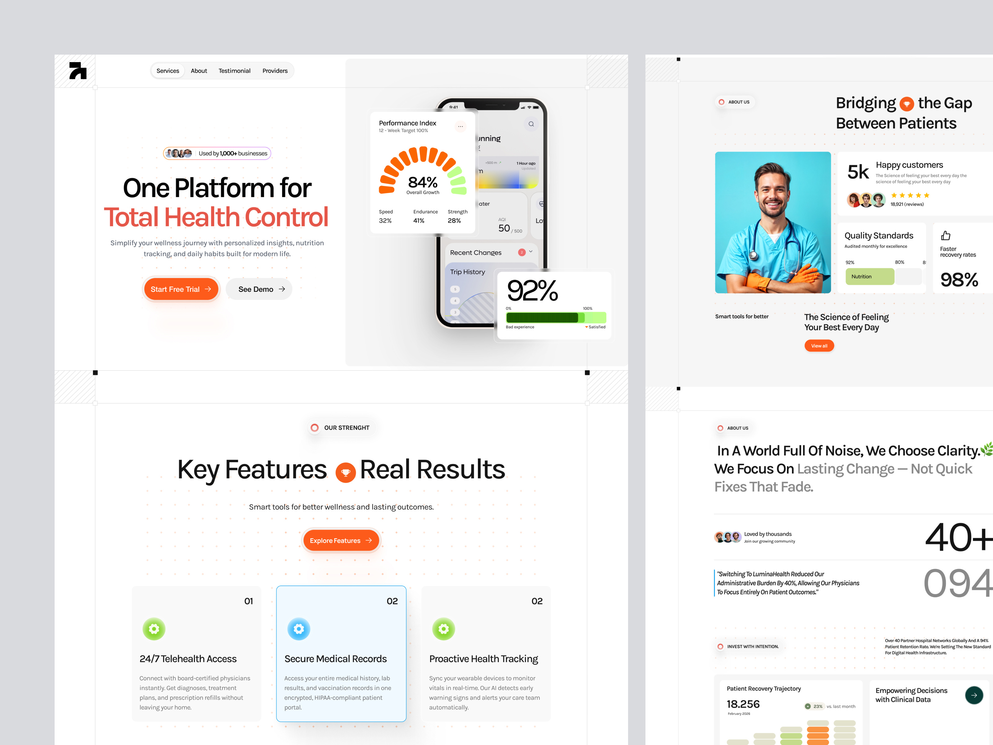 Health Platform Application