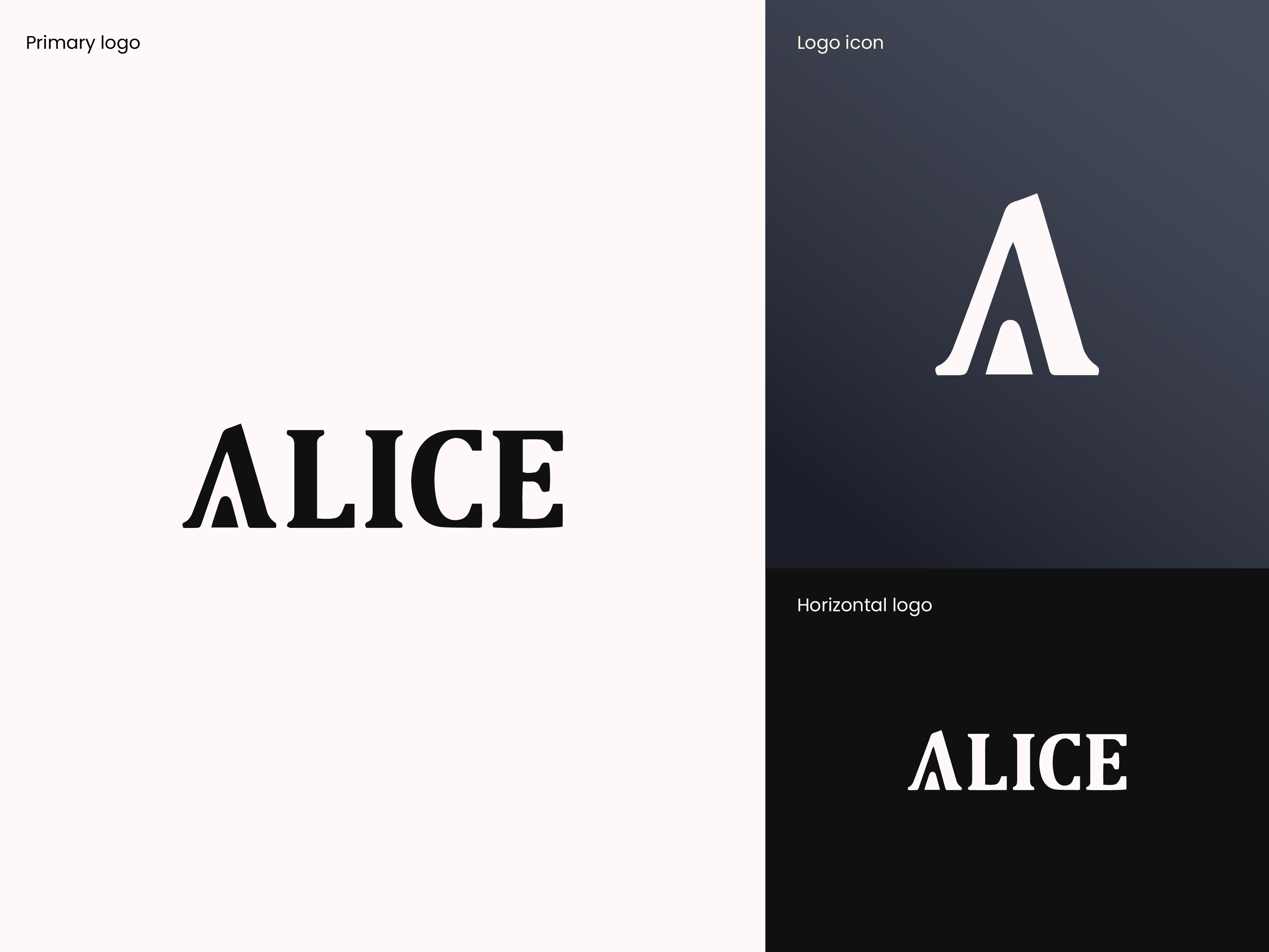 Alice Logo Design