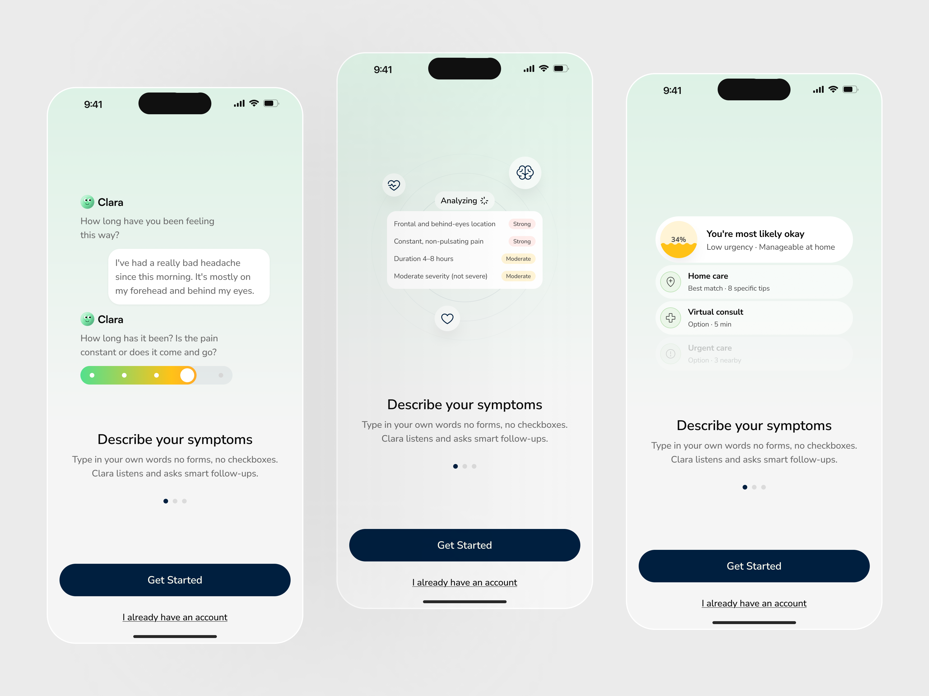 Example of Onboarding -  AI-Powered Health