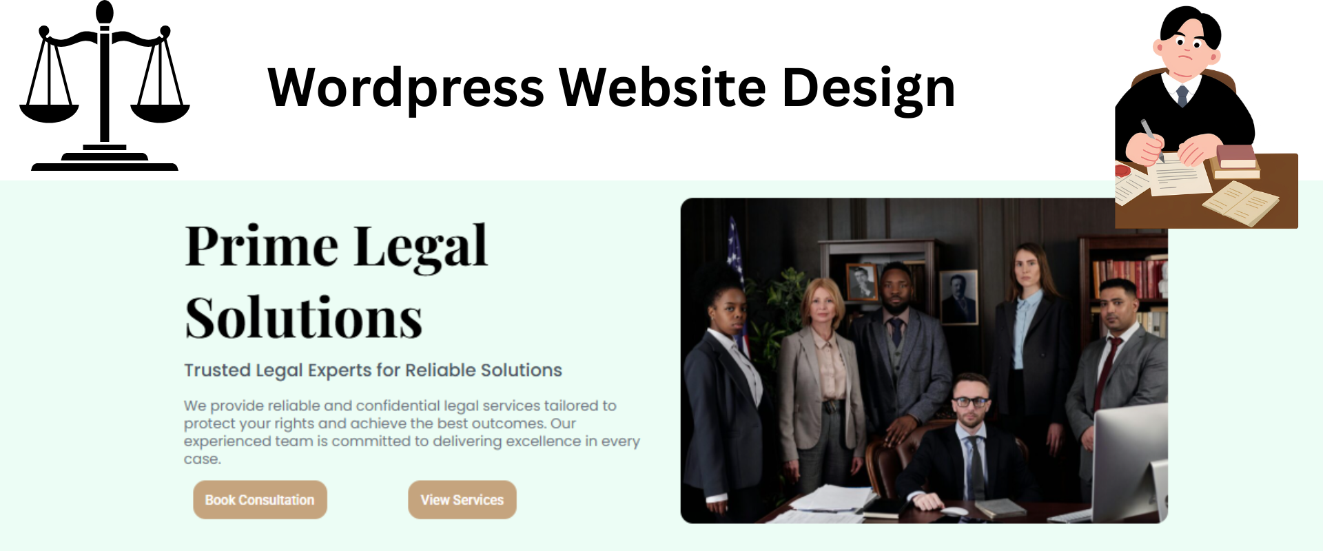 Prime Legal Solutions – Law Firm Website Design