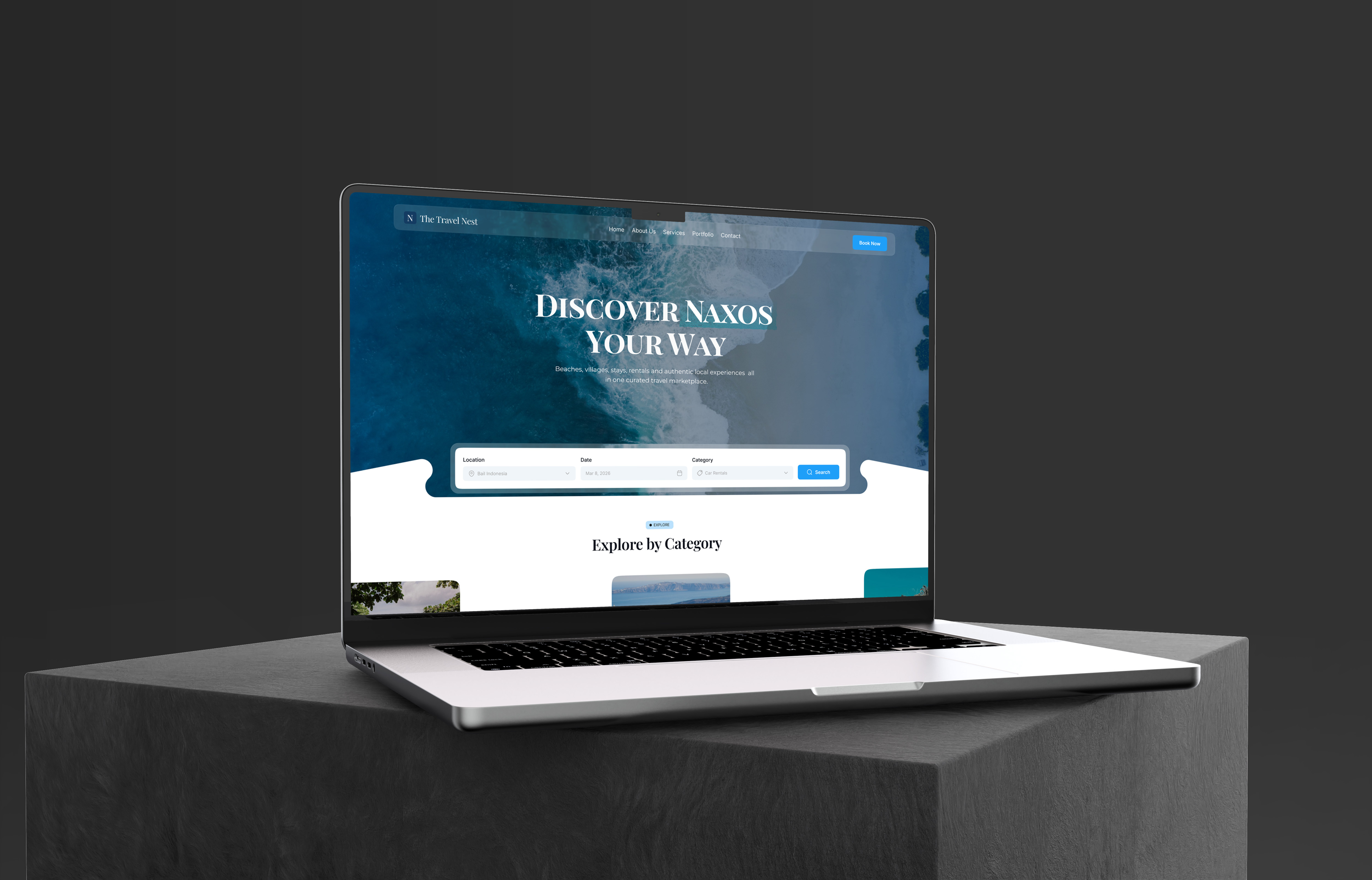 Modern Travel Booking Website Design by Muniya on Dribbble