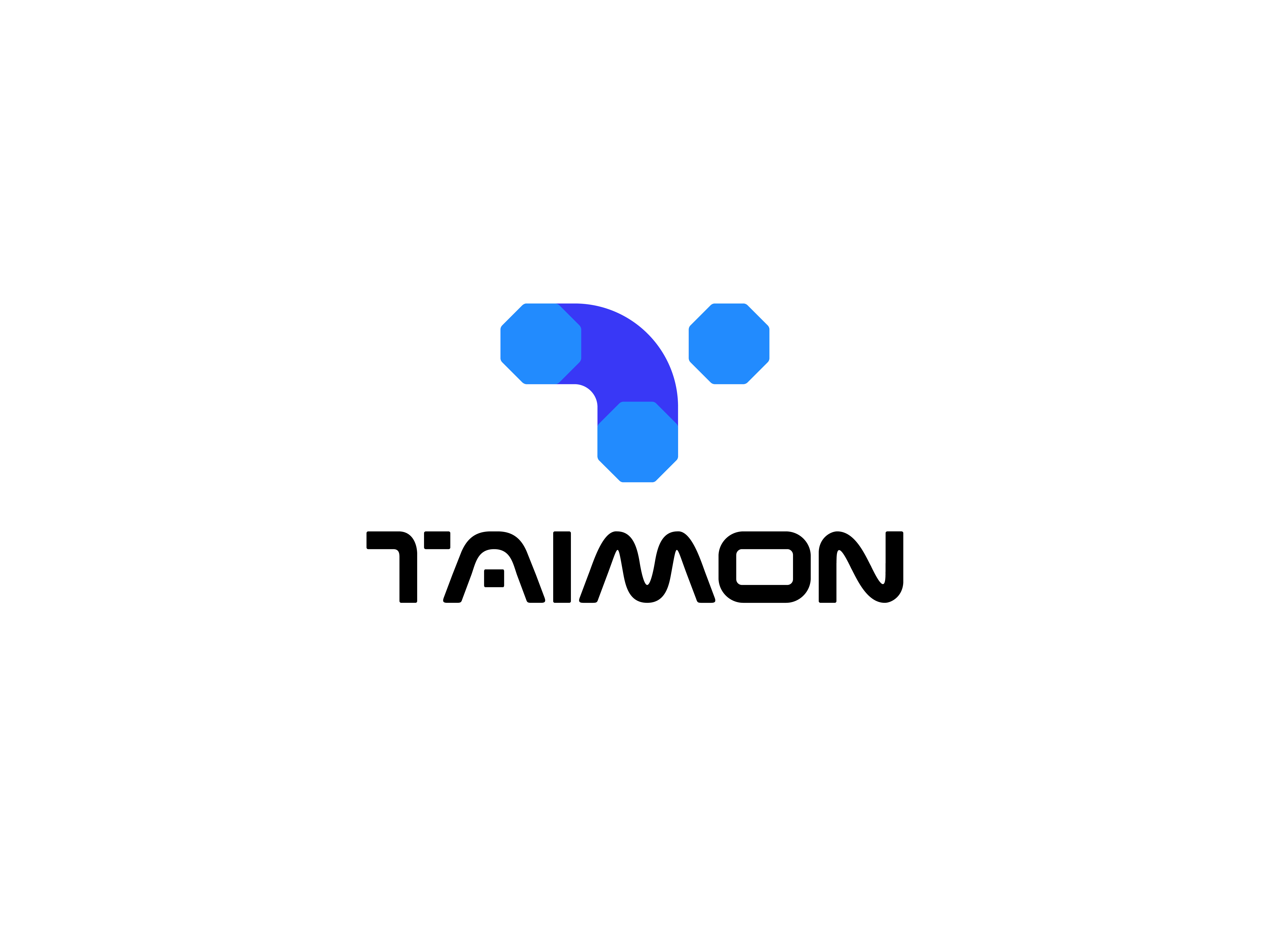 Modern letter T logo design - lettermark - For sale