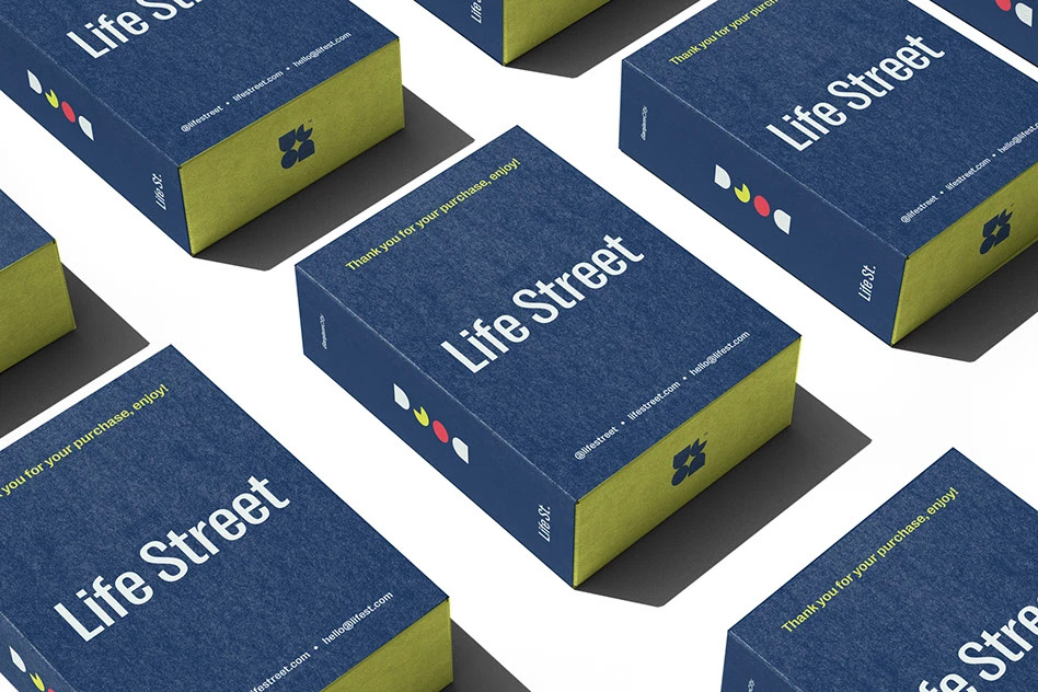 Life Street Brand Identity Design brand identity branding design graphic design logo logo design vector visual identity