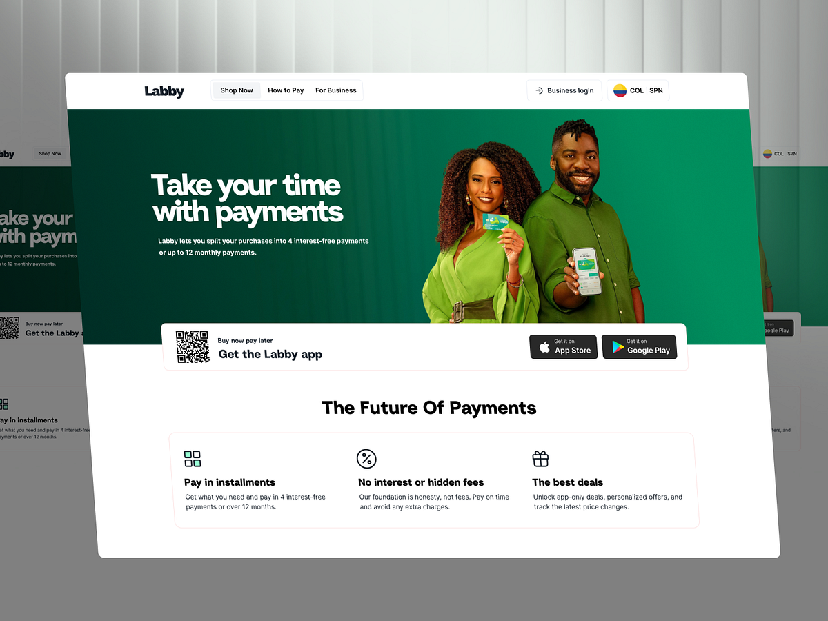 Buy Now Pay Later Platform - Website Redesign Image 2