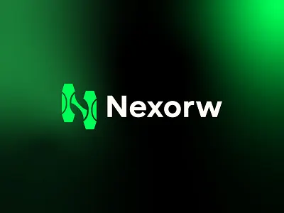 Nexorw - Logo Design ai brand logo branding company logo icon it logo lettermark logo logo design n n letter n letter logo n logo nexorw software logo startup company logo startup logo teach logo technology icons technology logo