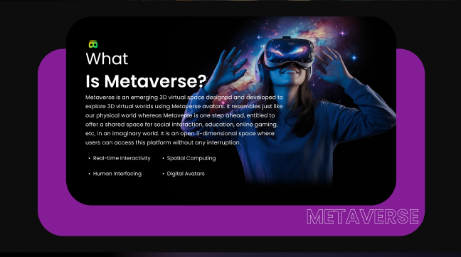 Metaverse Landing Page for Google ads 3d branding ui