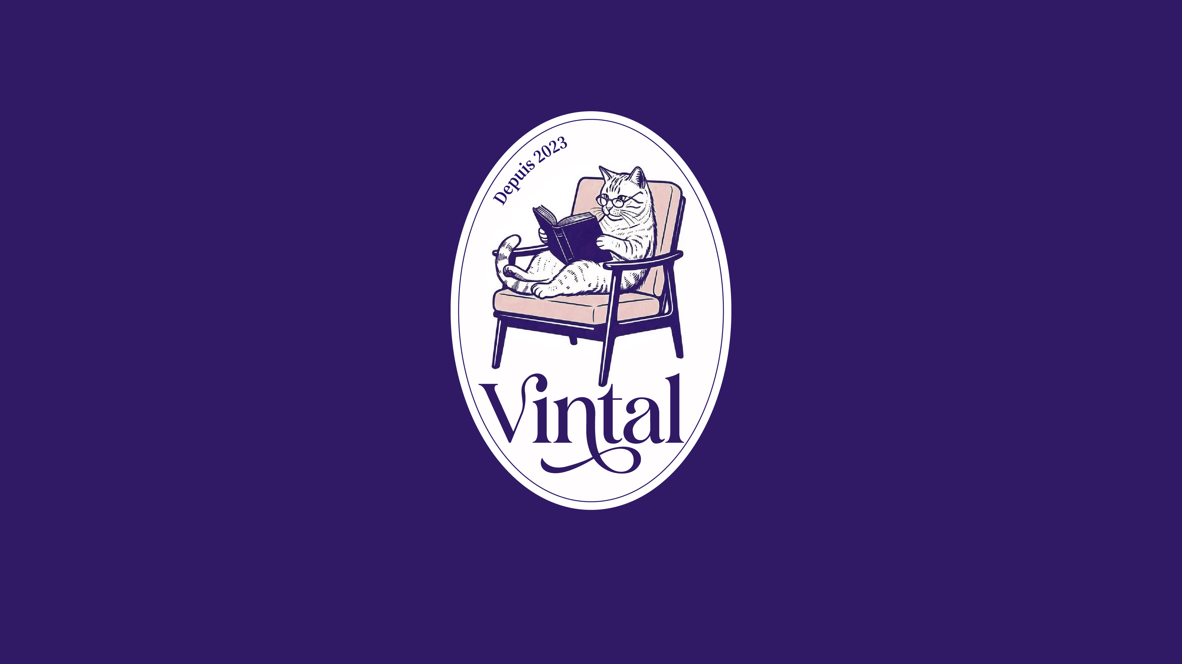 Branding for Vintal, a vintage furniture store