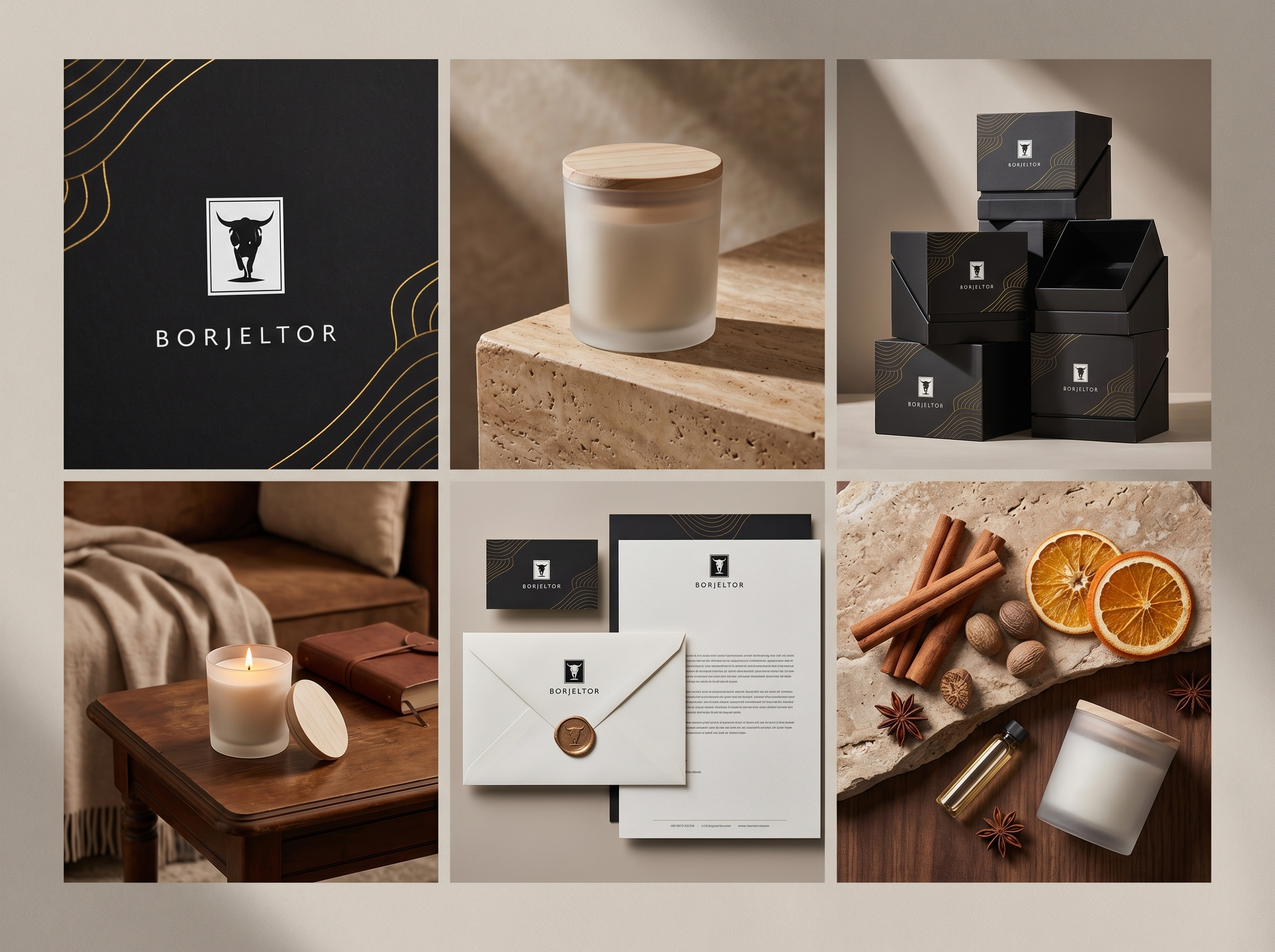 Luxury Candle Packaging Design for Premium Brand ackaging design black packaging design box mockup brand identity candle packaging label design luxury packaging minimal packaging mockup design premium branding product packaging rigid box design