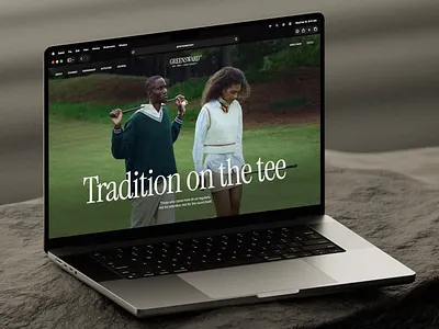 Golf Club Landing Page Design animation golf golf booking golf club golf course golf equipment golf website golfer golfing luxury club luxury sports web web design website for golf