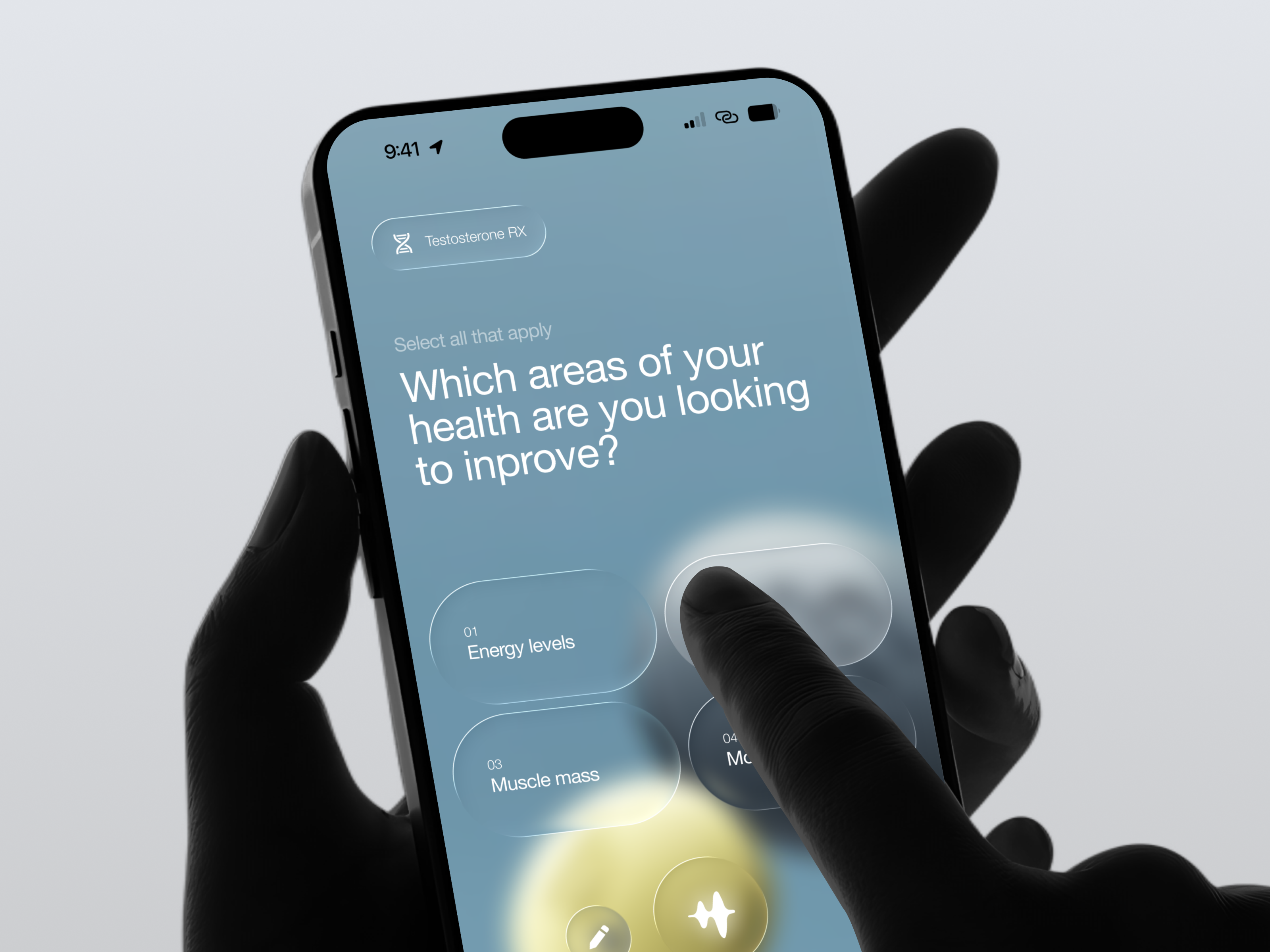 Hims UI — Healthcare Mobile App UX