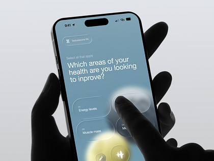 Hims UI — Healthcare Mobile App UX