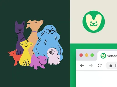 Vetted — Illustration System animation brand brand design branding branding inspiration cool branding design graphic design illustration motion graphics