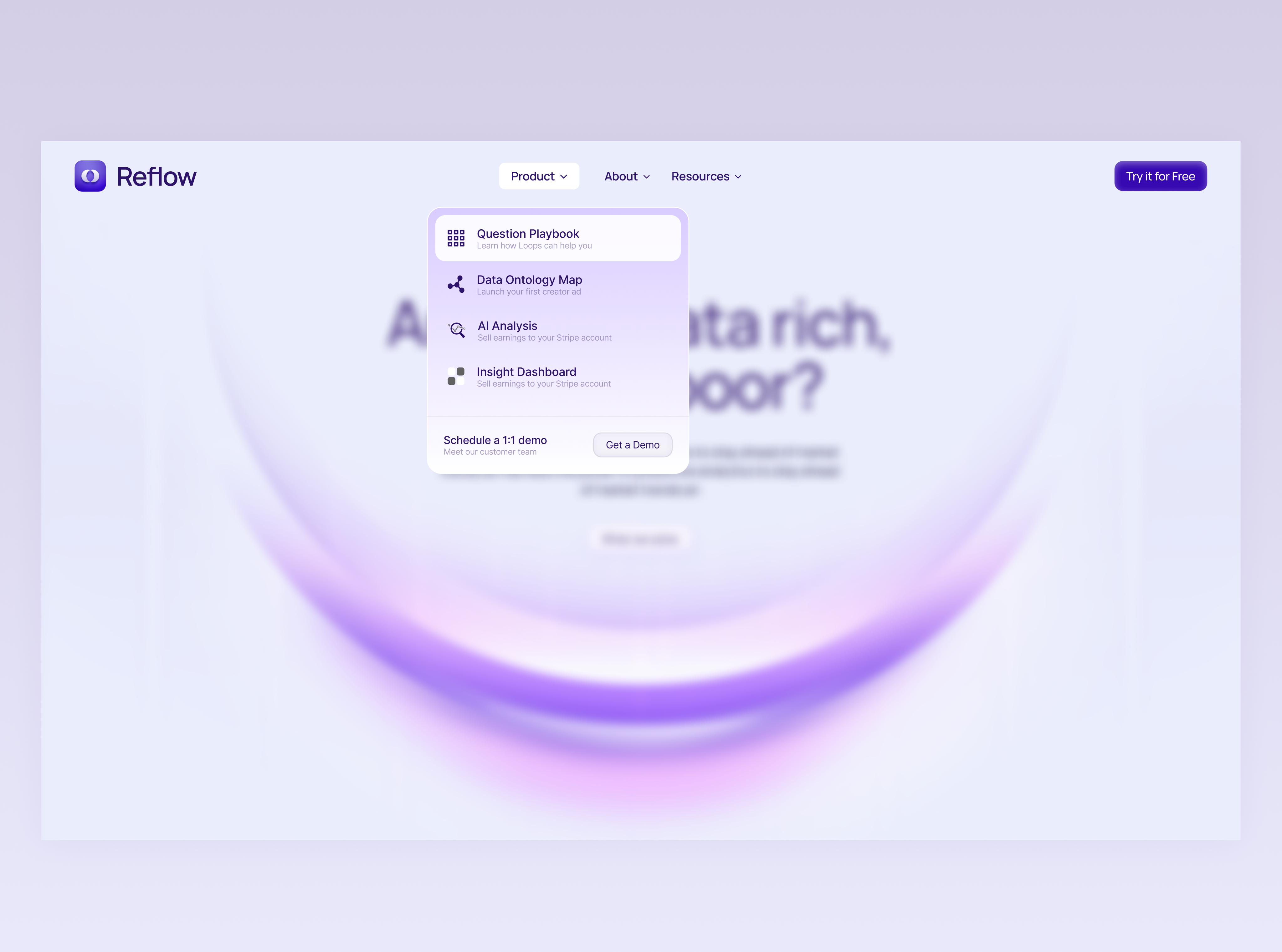 Example of Saas & Product Websites