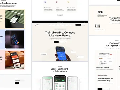 Fitnez - AI Coaching Landing page 3d ai assistant ai dashboard animation app design branding design graphic design illustration logo motion graphics ui vector