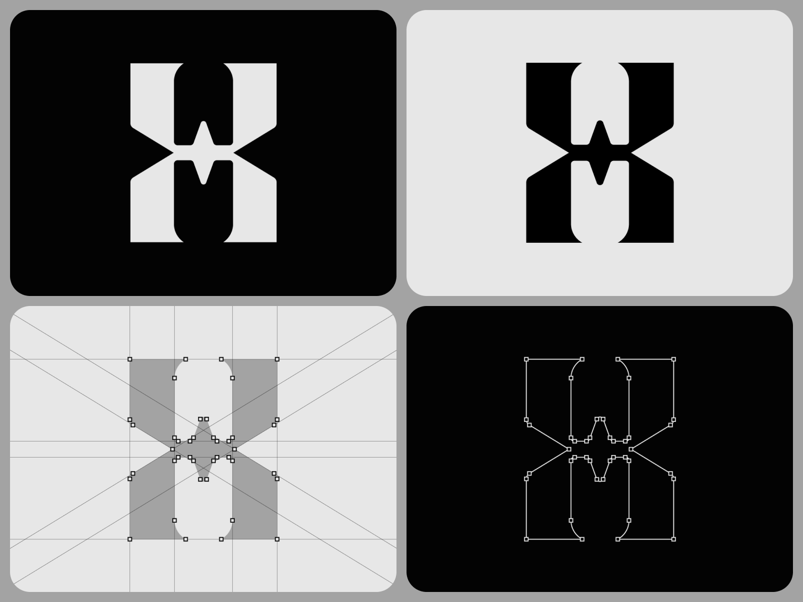 H logo