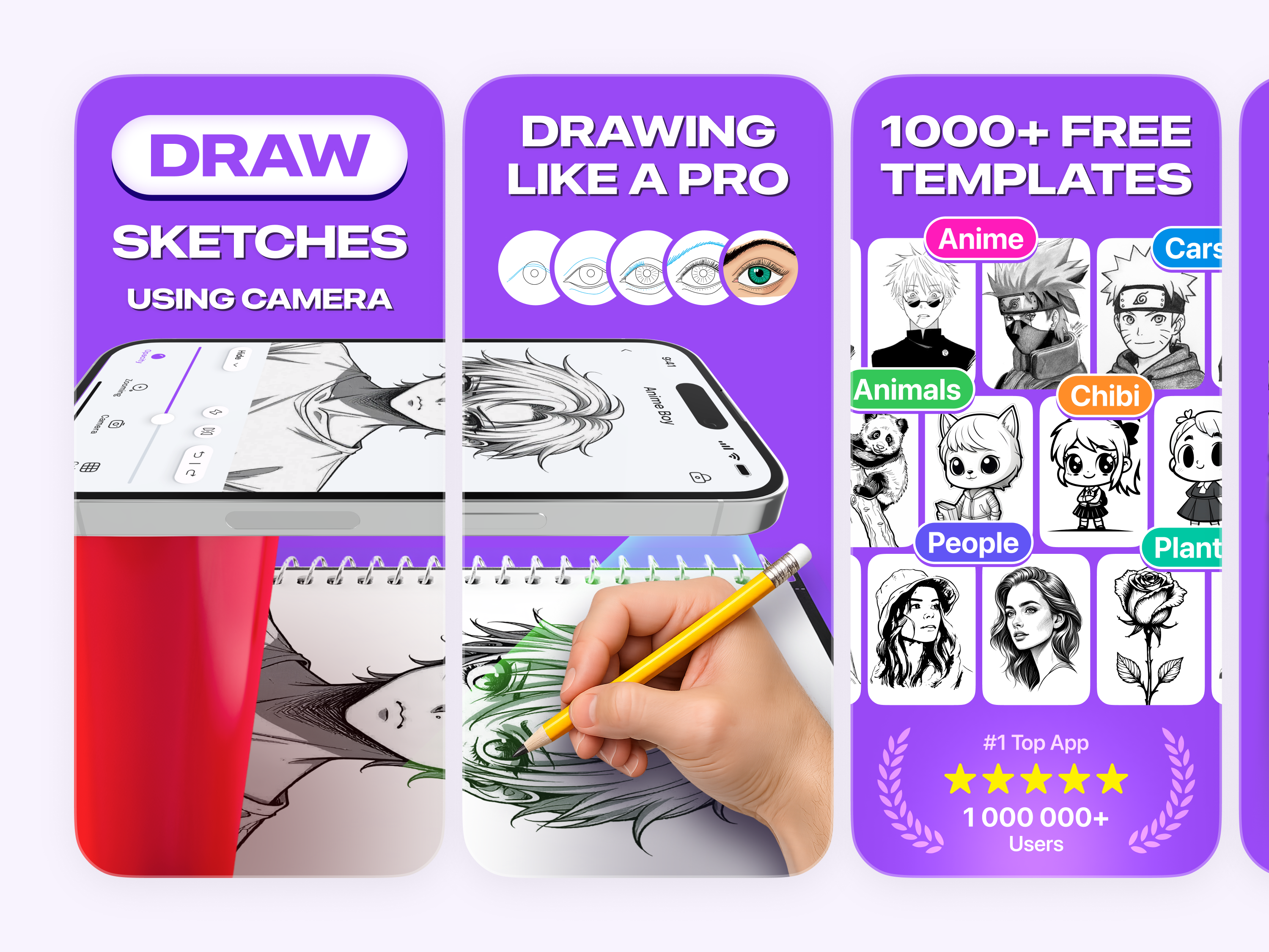 Example of App Store Screenshots & Icon Design