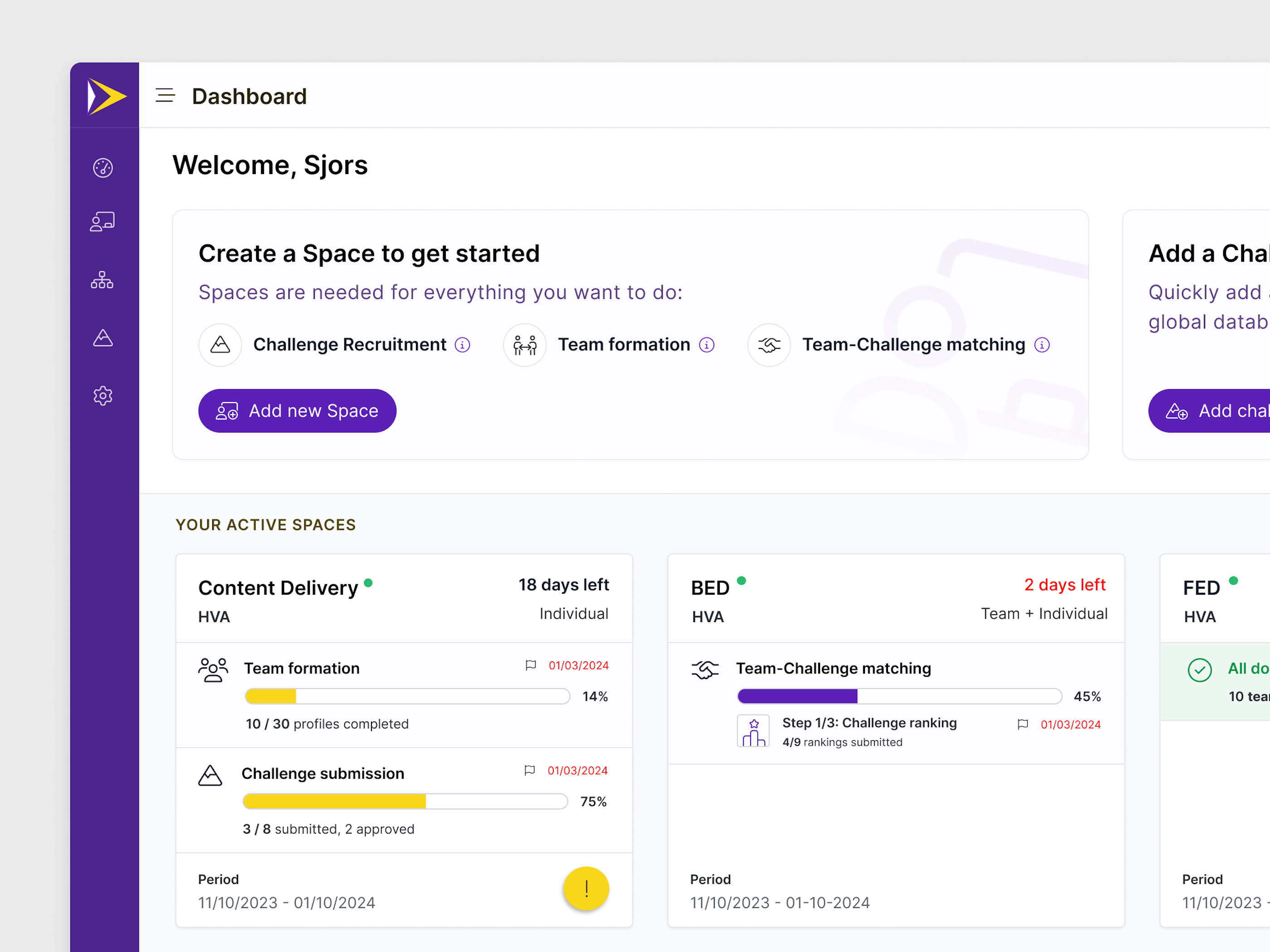 Company Challenges, Solved by Students | SaaS Dashboard UI admin dashboard card ui challenge platform dashboard dashboard ui data visualization education platform navigation onboarding platform design progress tracking saas ui design ux design web app