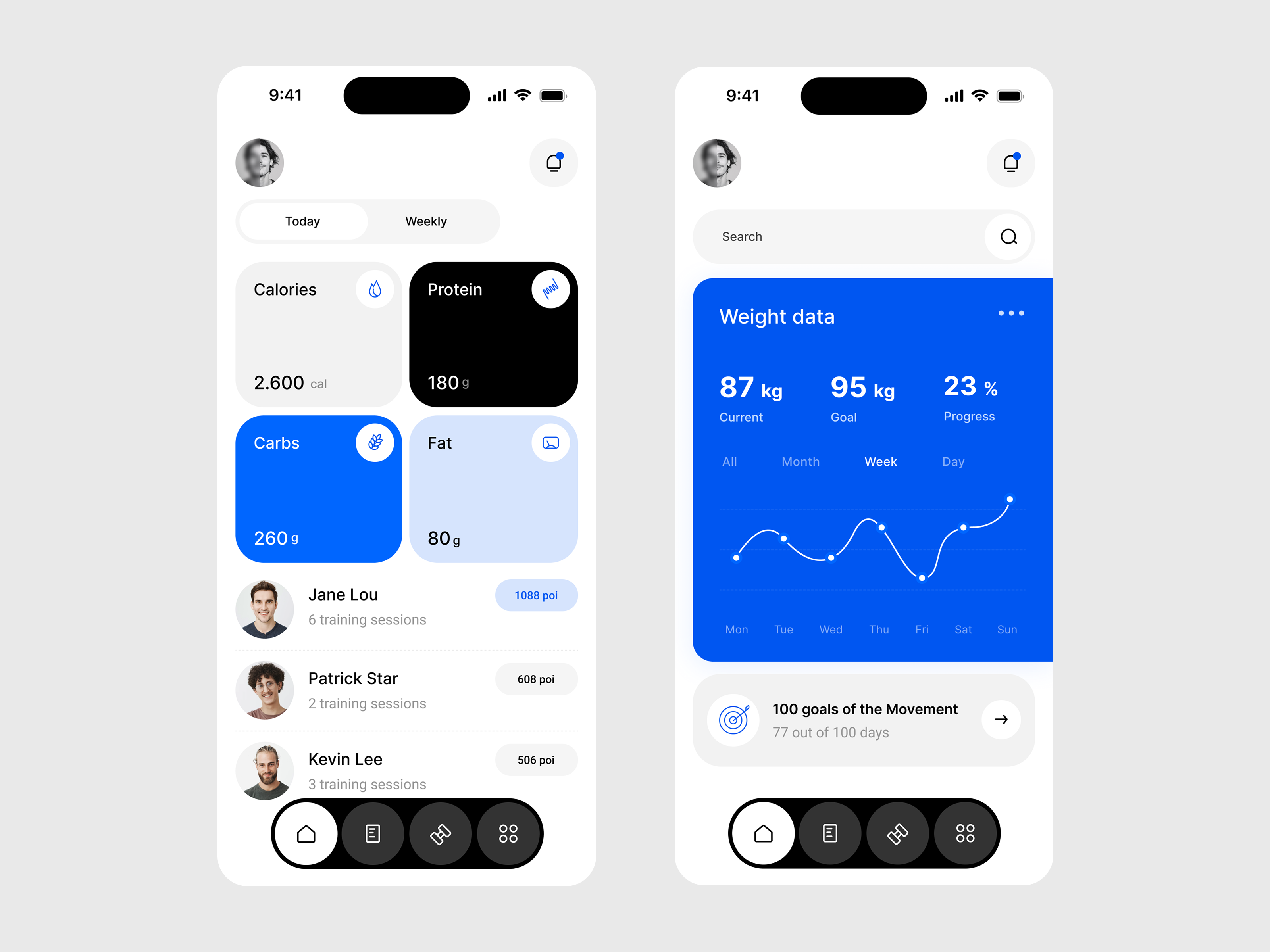 Example of Mobile App Design (55–60 Screens)