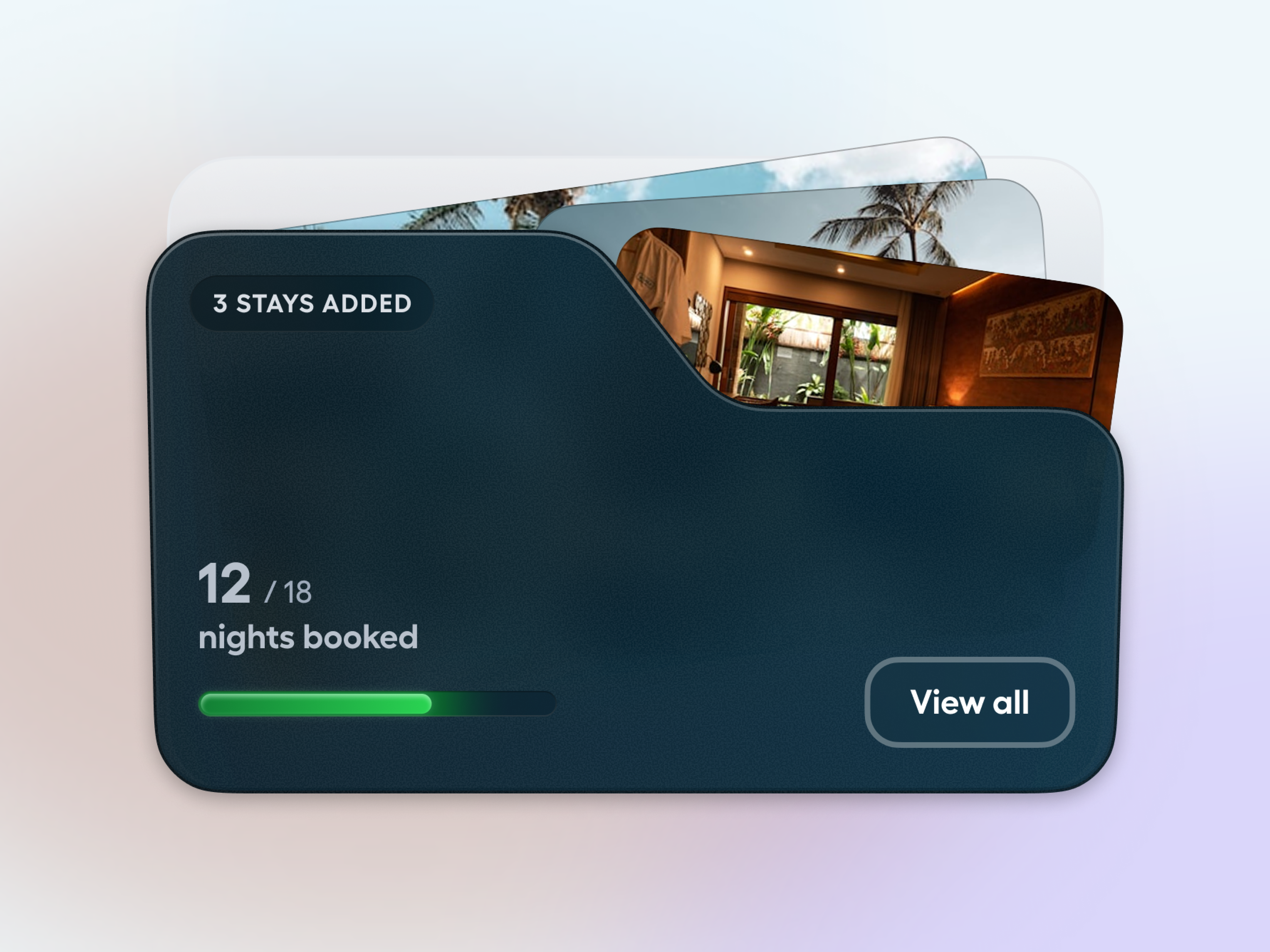 Multi-stays itinerary