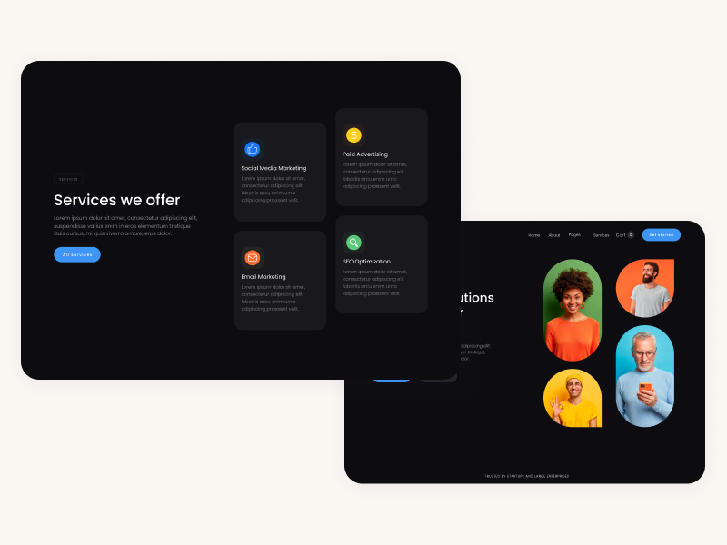 Marketing Landing Page