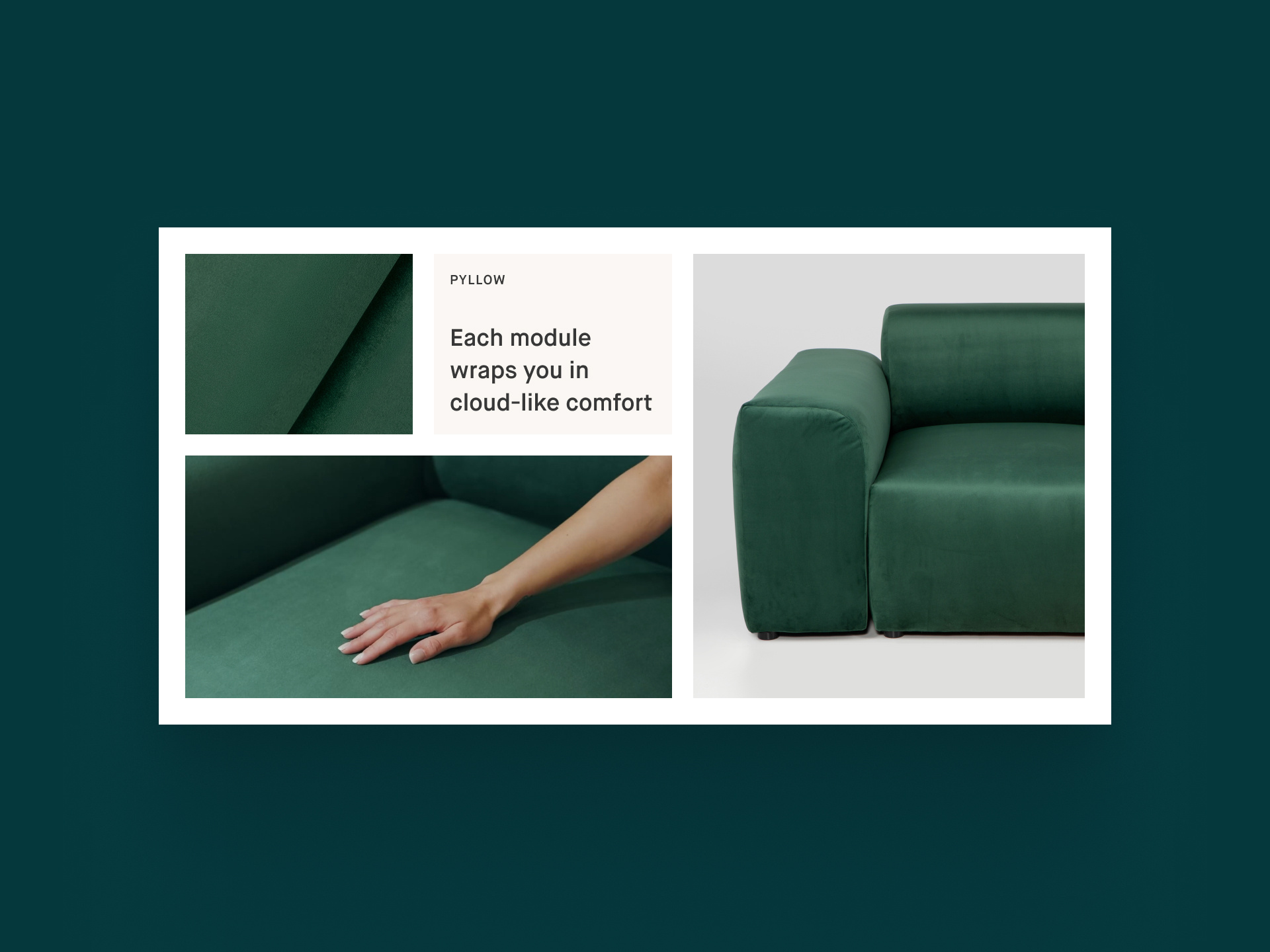 Furniture e-commerce with a configurator