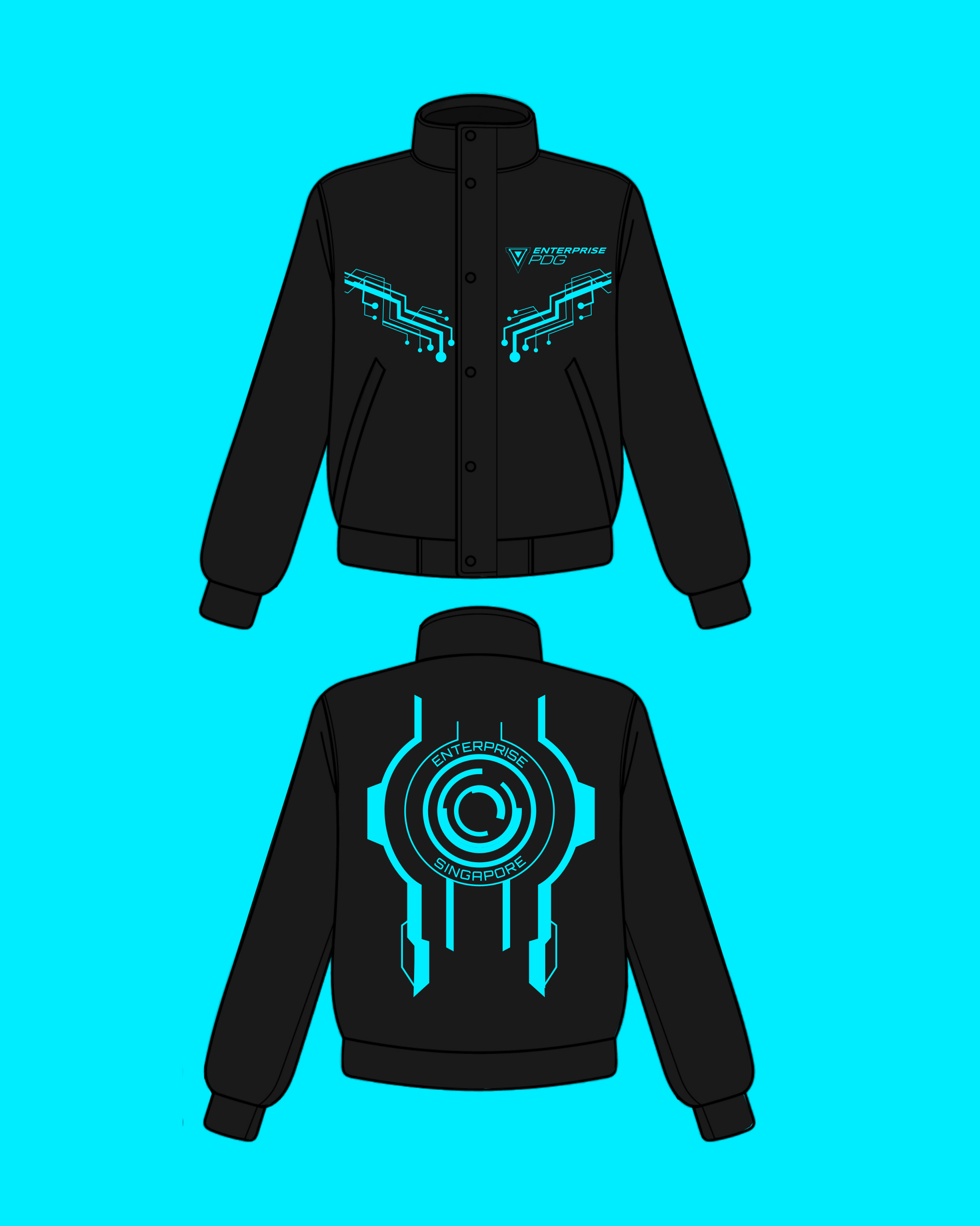 Apparel Design for Entreprise PDG apparel commission design digital art freelance work futuristic graphic design graphic designer tech techy vector vector art vector artwork