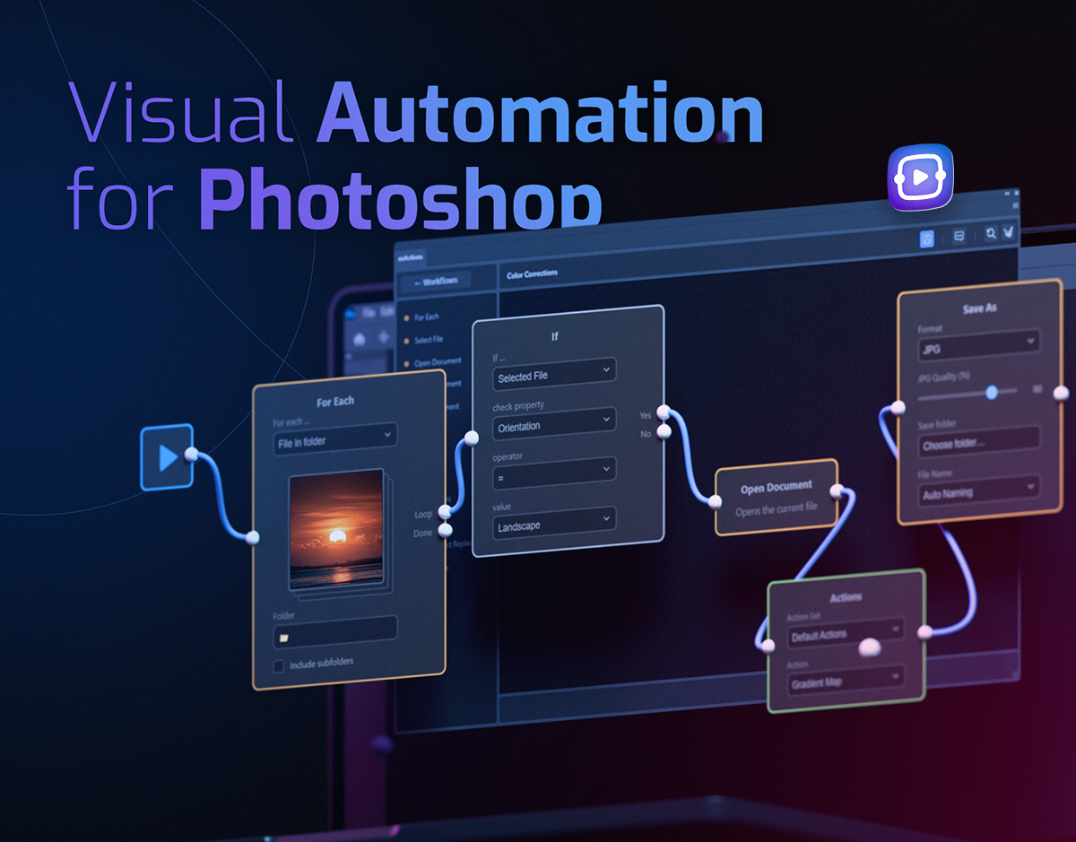 Visual Automation for Photoshop: ezActions