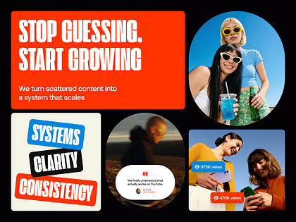 Case Study: Landing Page for Creator Growth Platform