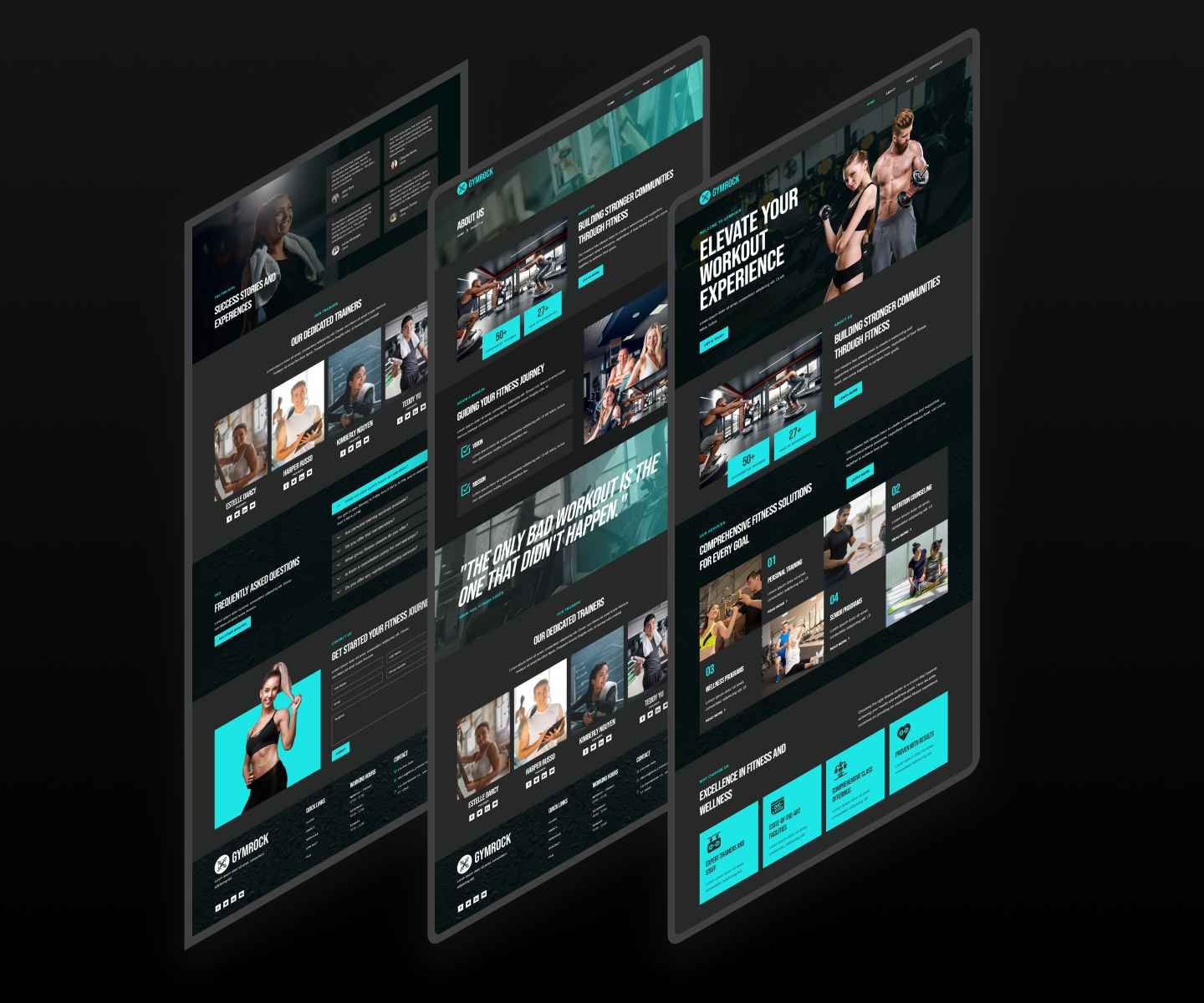 Gym| Fitness  Website Design | Nexa Digital