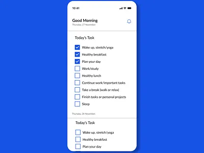 To-Do List Daily UI #0042 3d animation app branding dailyui design graphic design illustration logo motion graphics ui ux vector