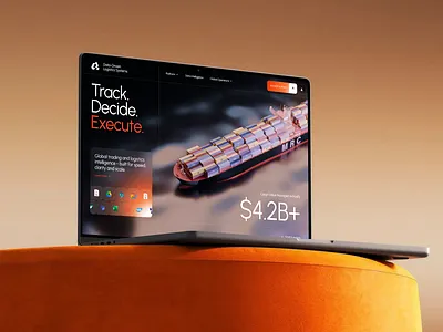 Avalon — Web Experience for a Logistics & Trading SaaS Platform branding design illustration landing page logo saas ui ux web website