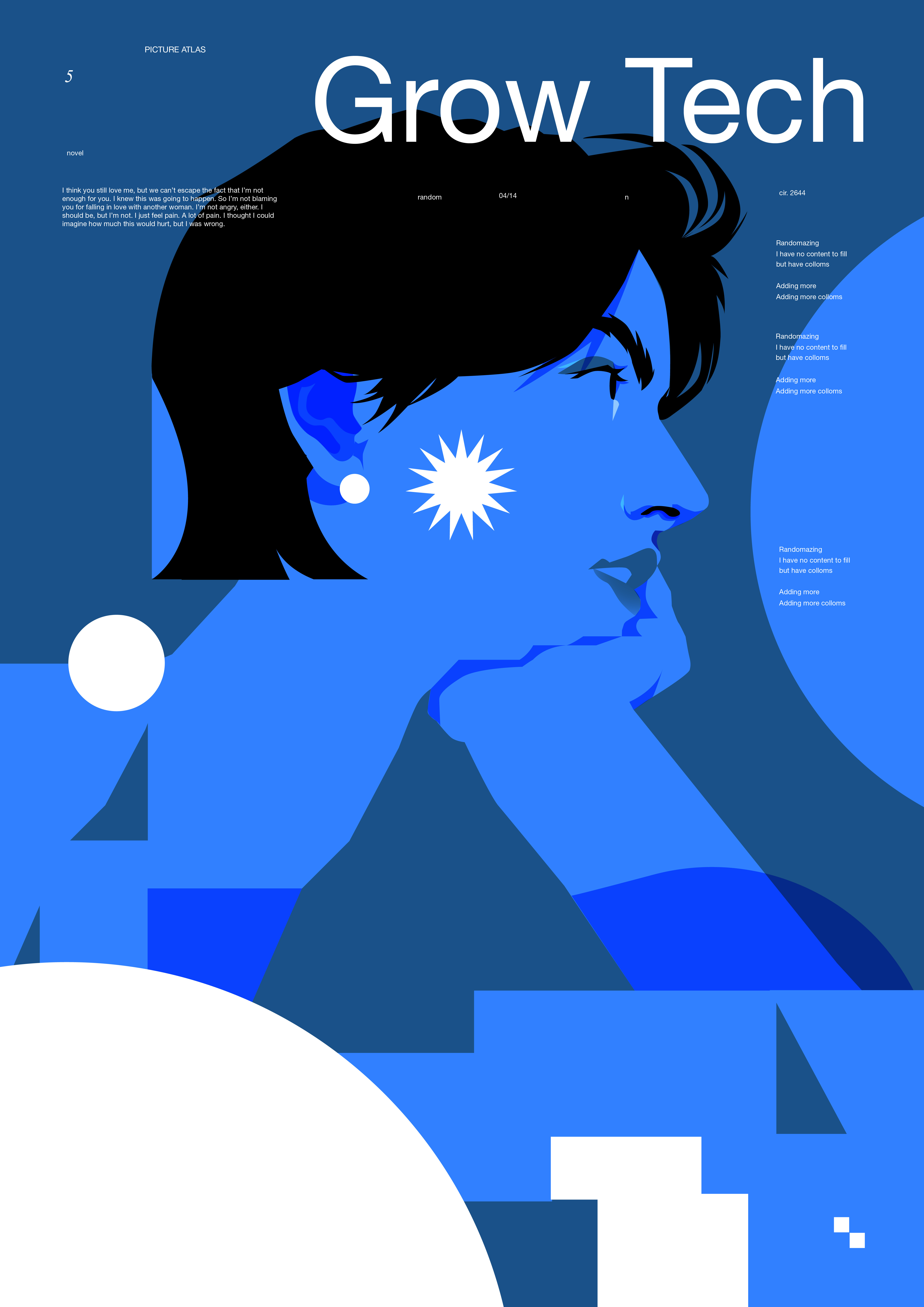 Woman In Tech abstract branding composition design editorial editorial illustration graphic design grid illustration laconic layout minimal poster potrait illustration tech tech branding typography woman woman illustration woman in tech