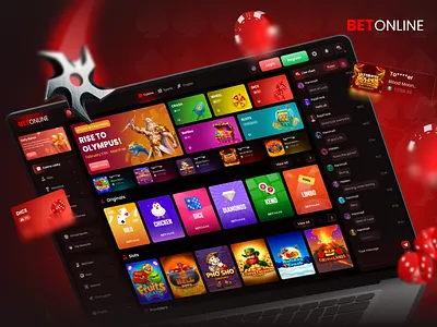 Gambling - Online Casino Website bet betting casino betting casino dashboard casino design casino gambling casino games casino home page casino interface casino online casino template casino ui casino website design gambling gambling website online casino ux casino