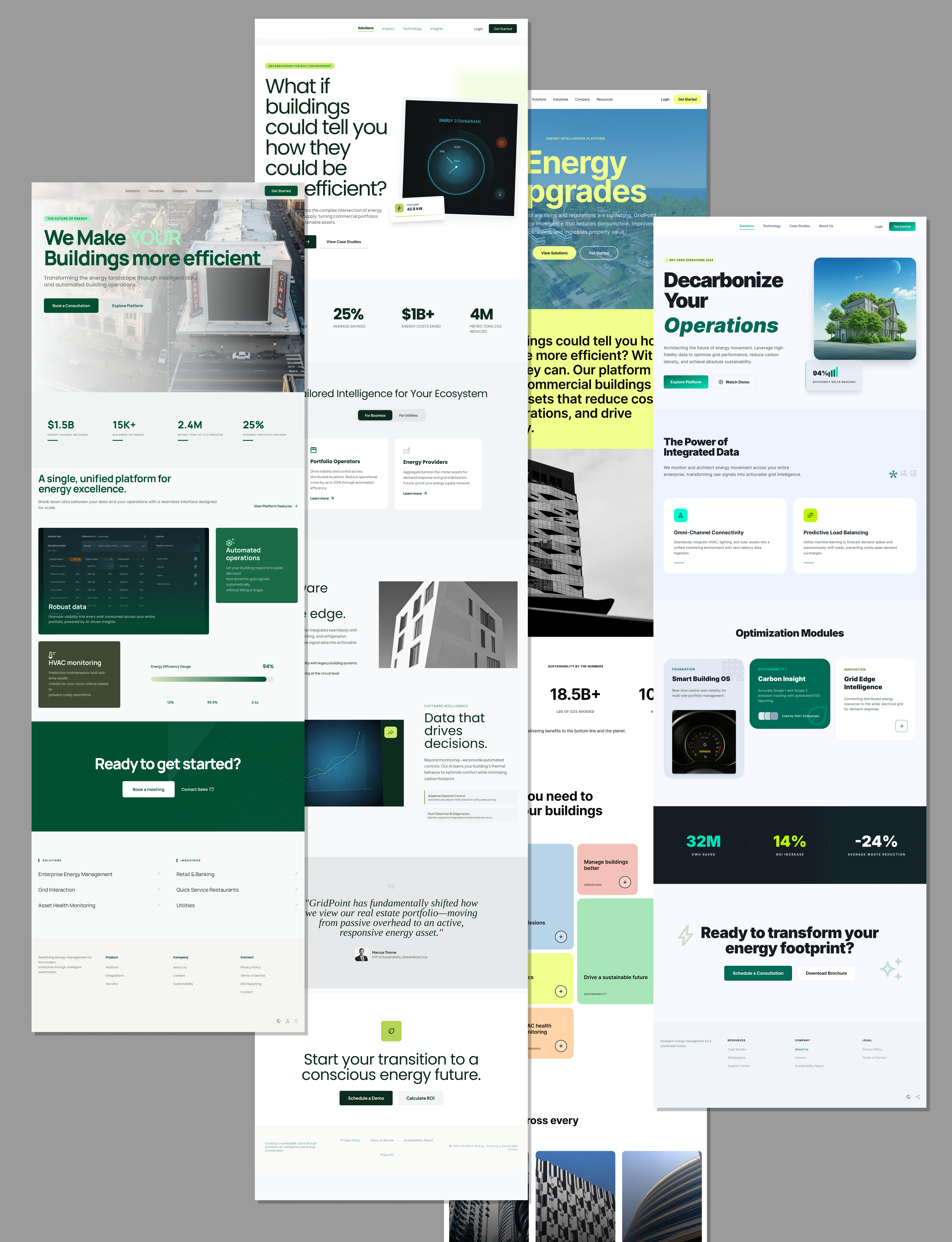 Gridpoint branding design graphic design illustration ux web