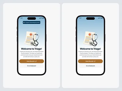 Onboarding Successful 3d app design minimal mobile note onboarding success ui ux welcome