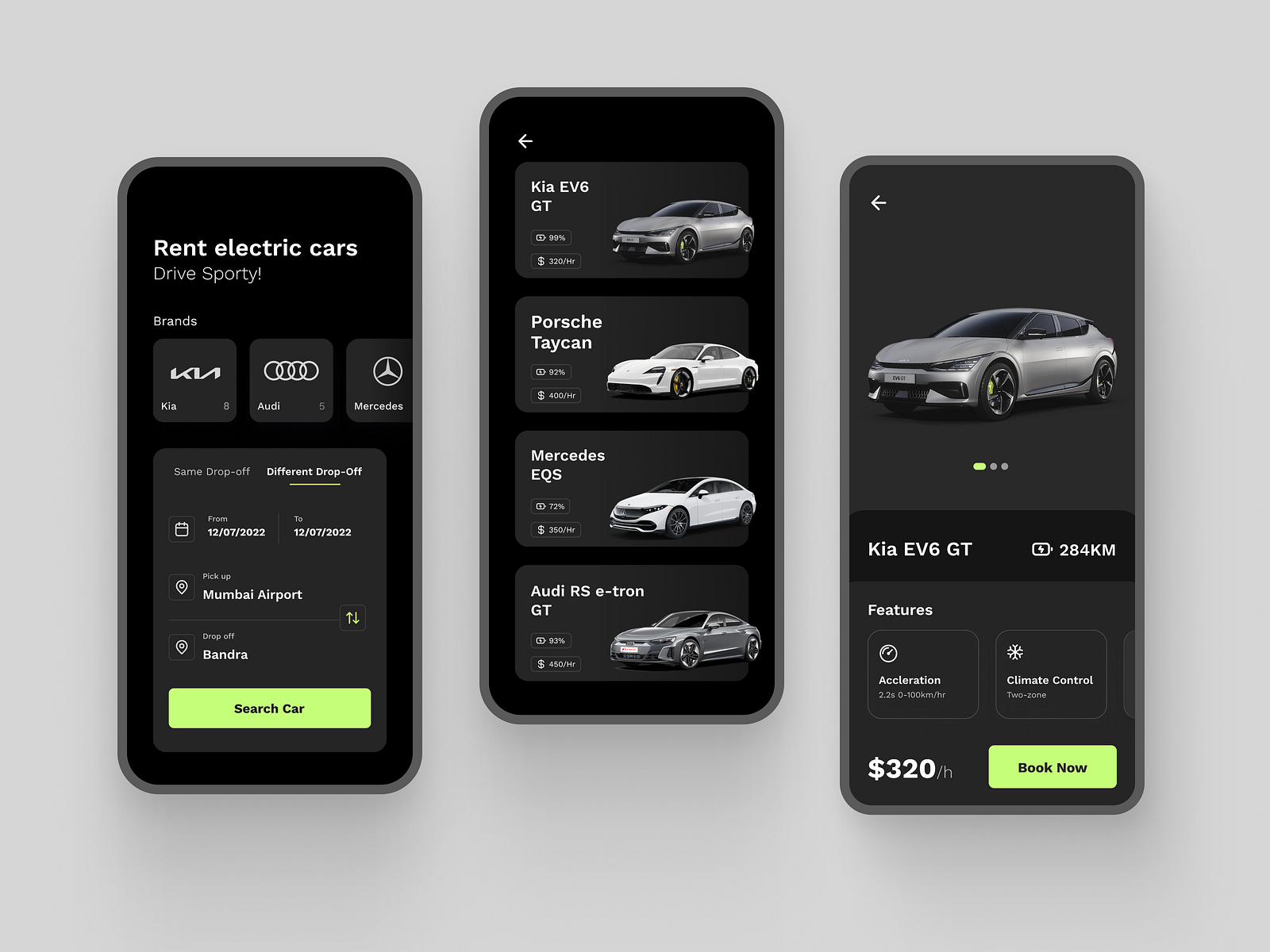 Car Rental App UI Design by Feelpixel on Dribbble