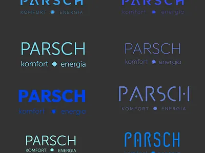 Logo design variations for a company branding design graphic design logo logo design