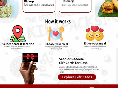 UI practice Website recreation of Kilimanjaro site ui uiux web designer