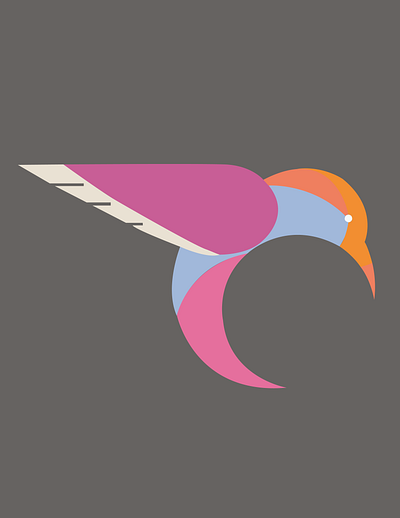 Bird Illustration adobe bird design graphic design illustration sparrow vector