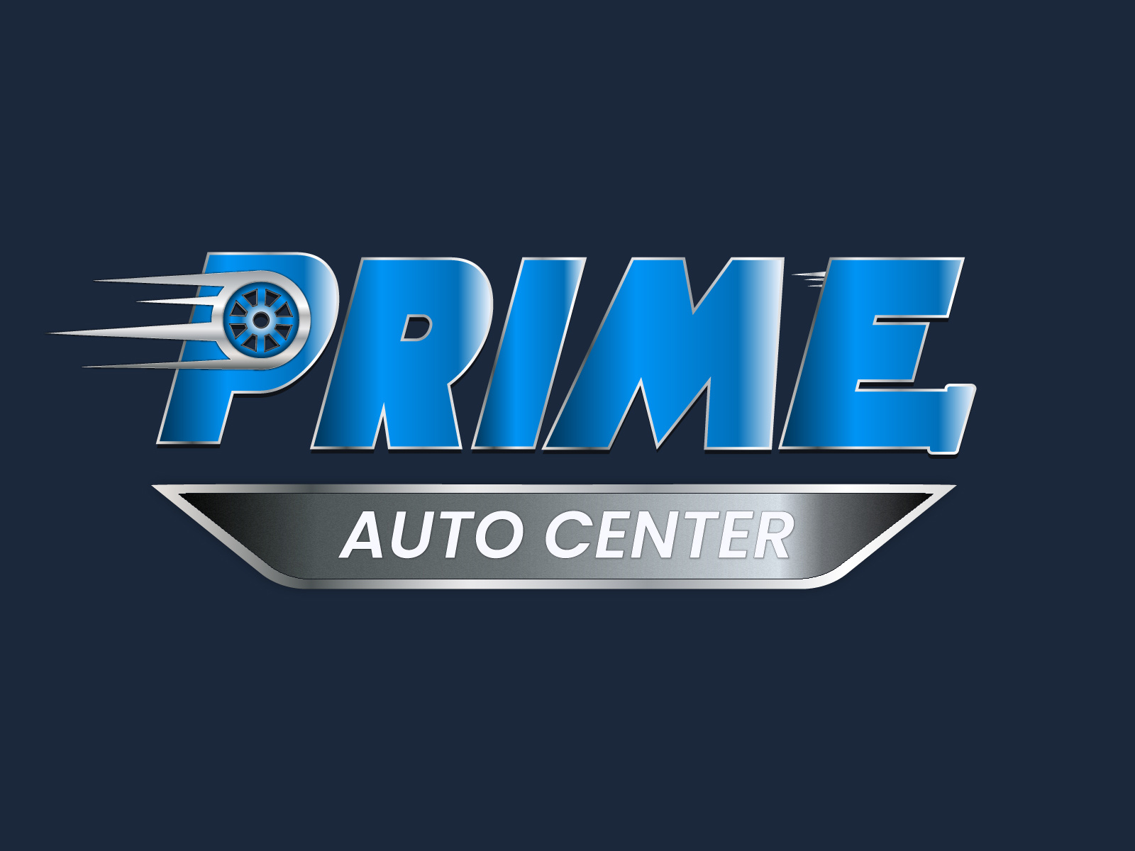 Prime Auto Center | Branding auto autocenter branding design feed graphic design logo outdoor post prime