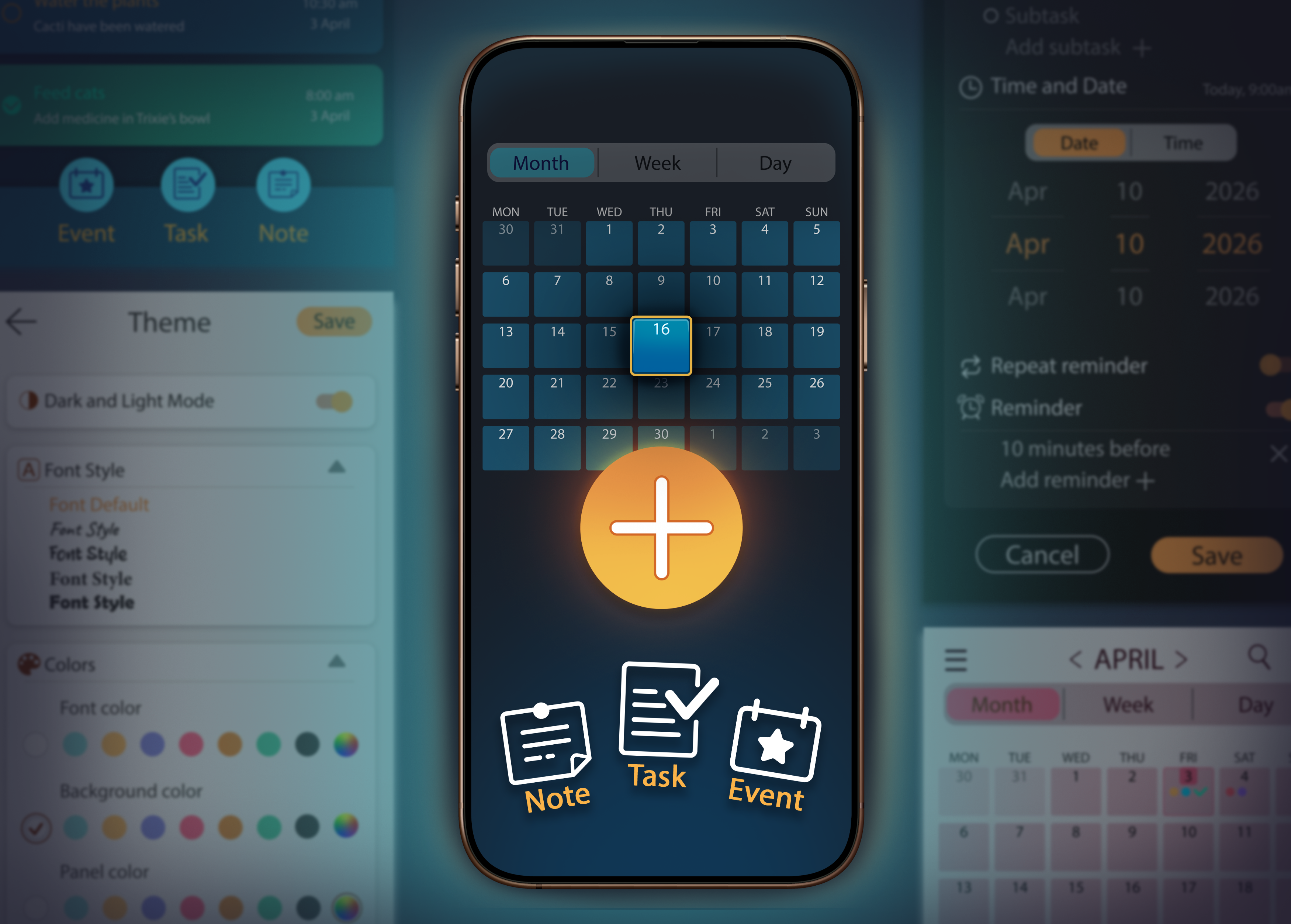 Calendar App Design