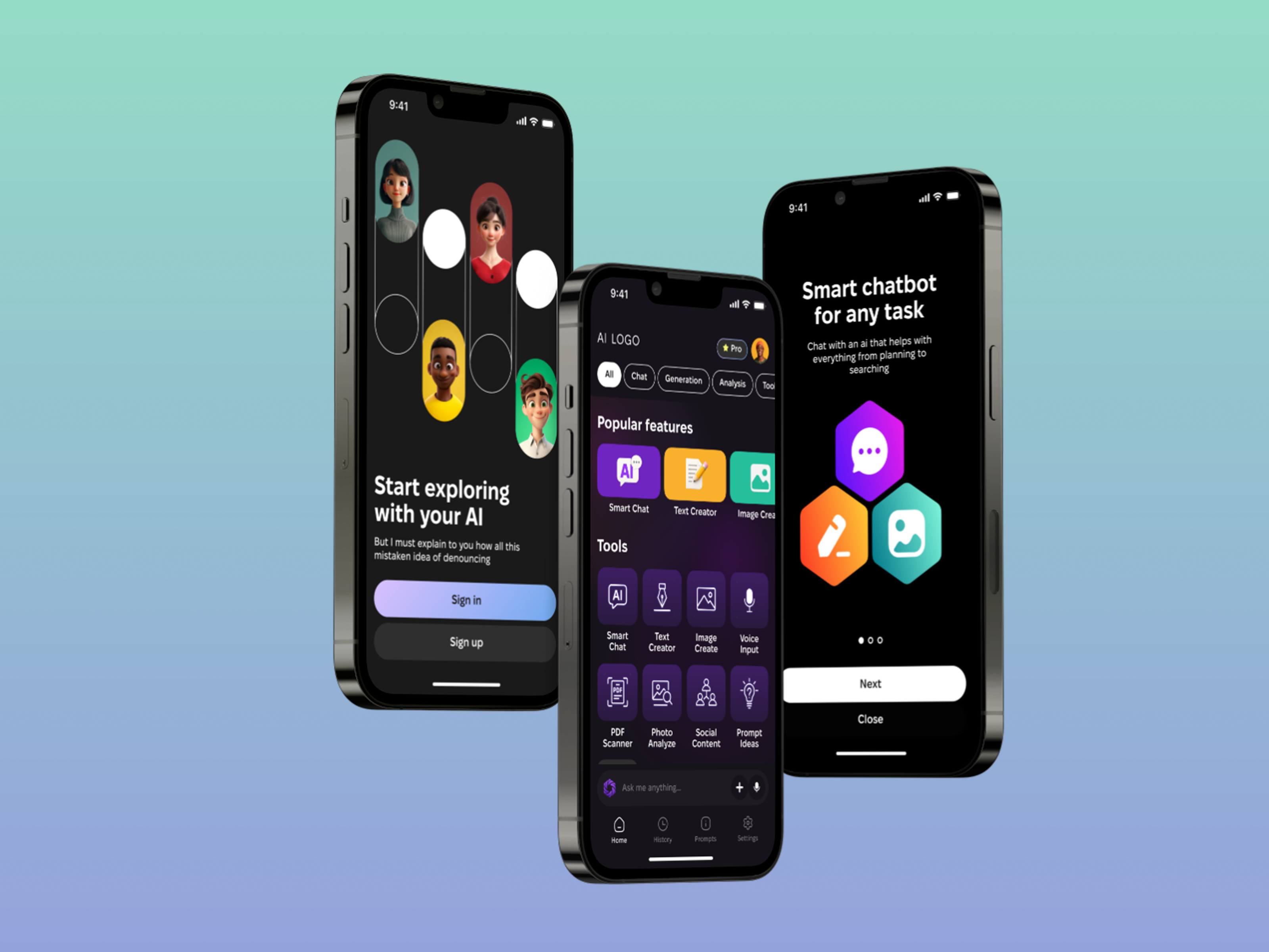 Mobile App Design for AI-Powered Personal Assistant