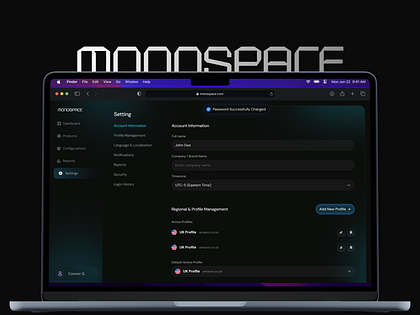 Monospace Product Analytics – Dark KPI Dashboard