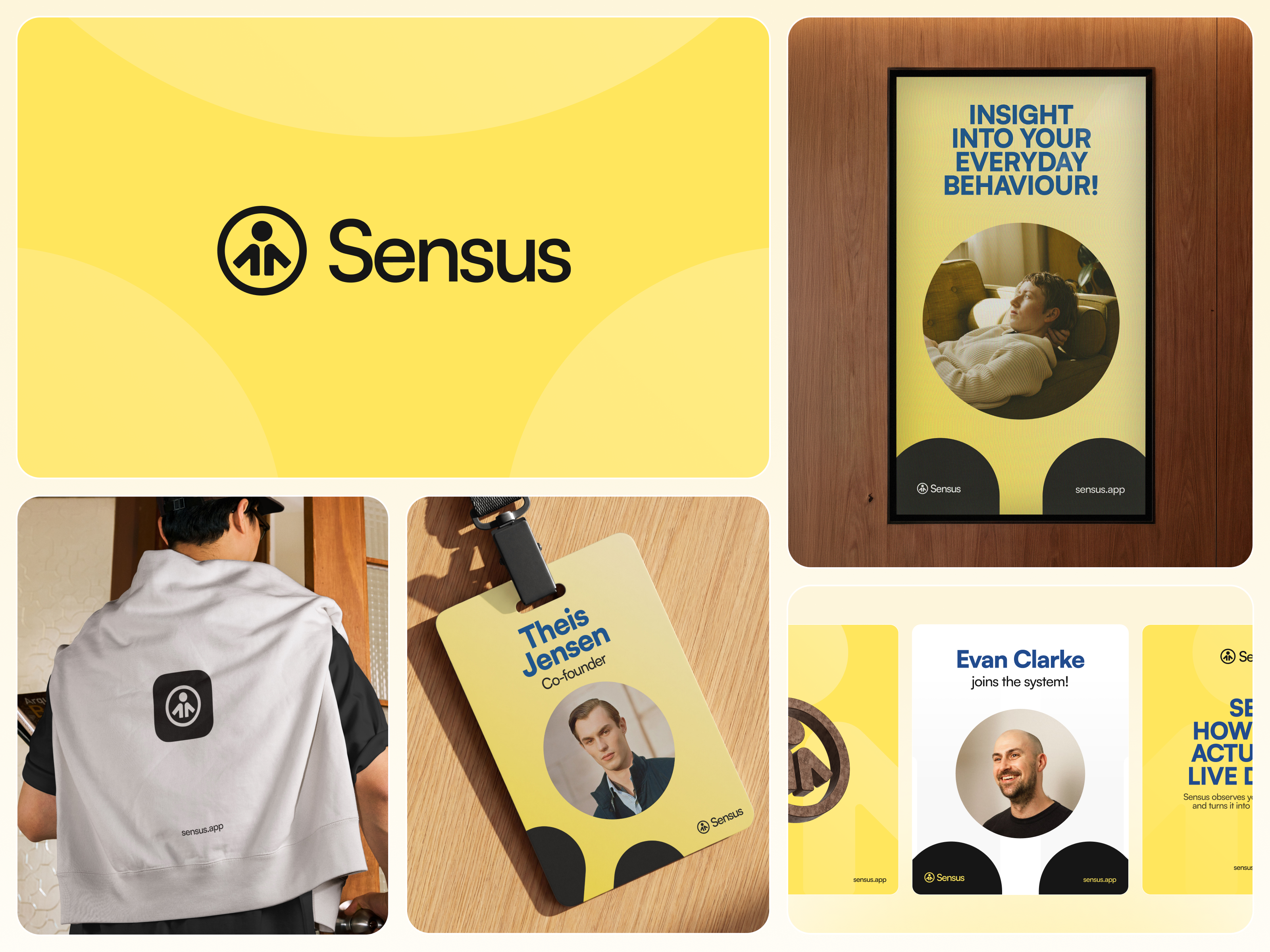 Sensus Brand Identity Design app branding app icon brand design brand identity brand system brandidentity branding design inspiration graphic design identity design logo design logo mark logomark modern branding sensus startup symble visual identity wingly